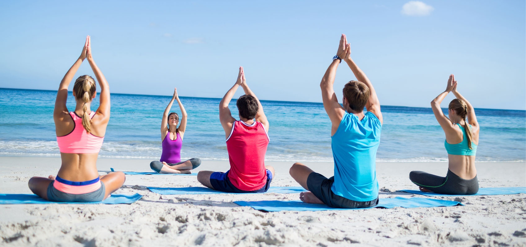 Sunset Yoga On The Beach Yoga