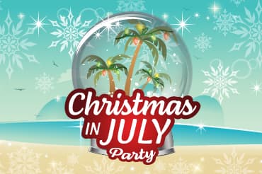 Christmas in July Party at The Lake House
