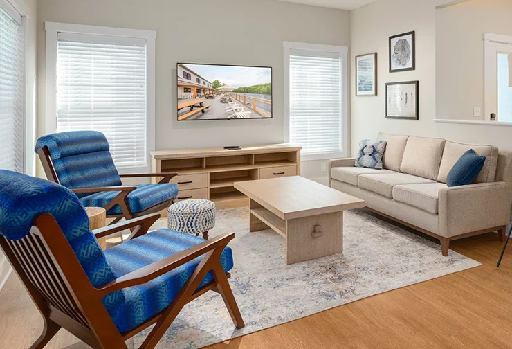3-Bedroom Cottages Living Area