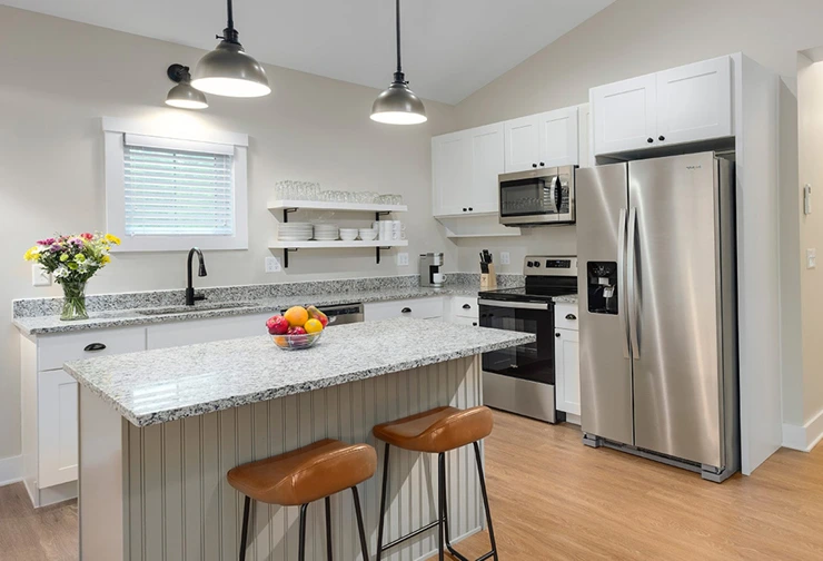Quarters 2-Bedroom Apartments Kitchen