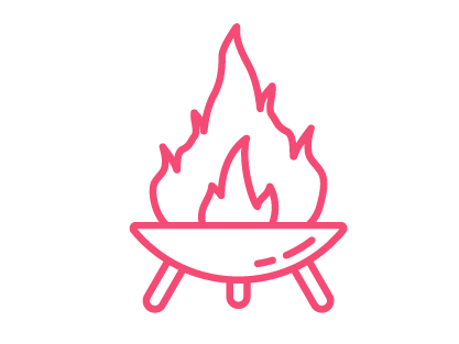 fire pit icon