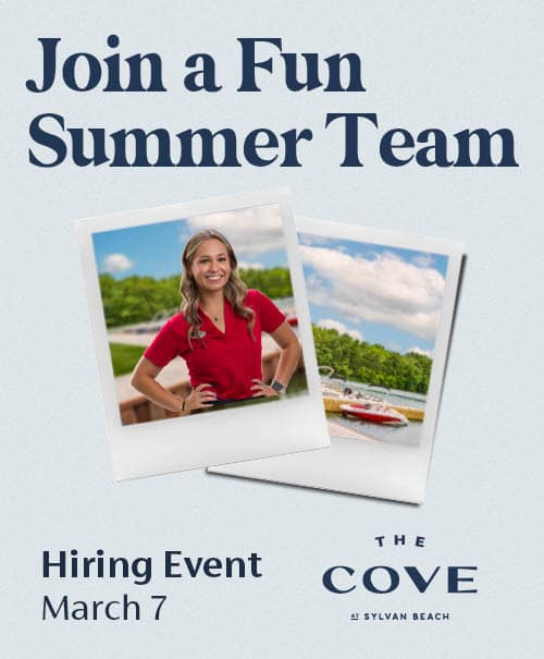 The Cove Hiring Event March 7