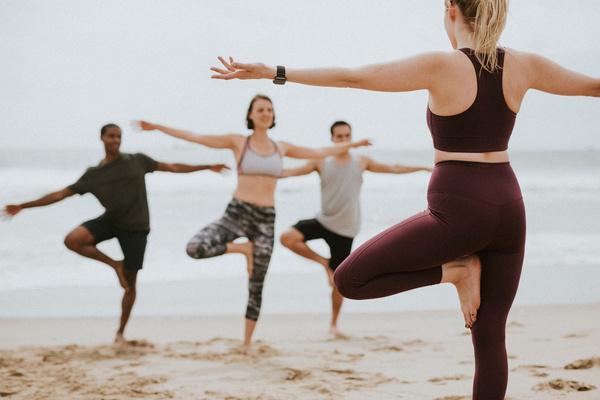 Beach Yoga